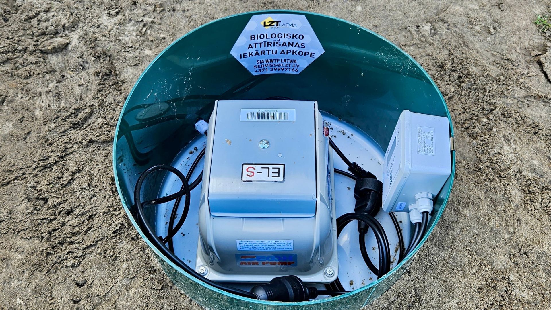 Bioloģiskās kanalizācijas kompresors, kam tas ir paredzēts?