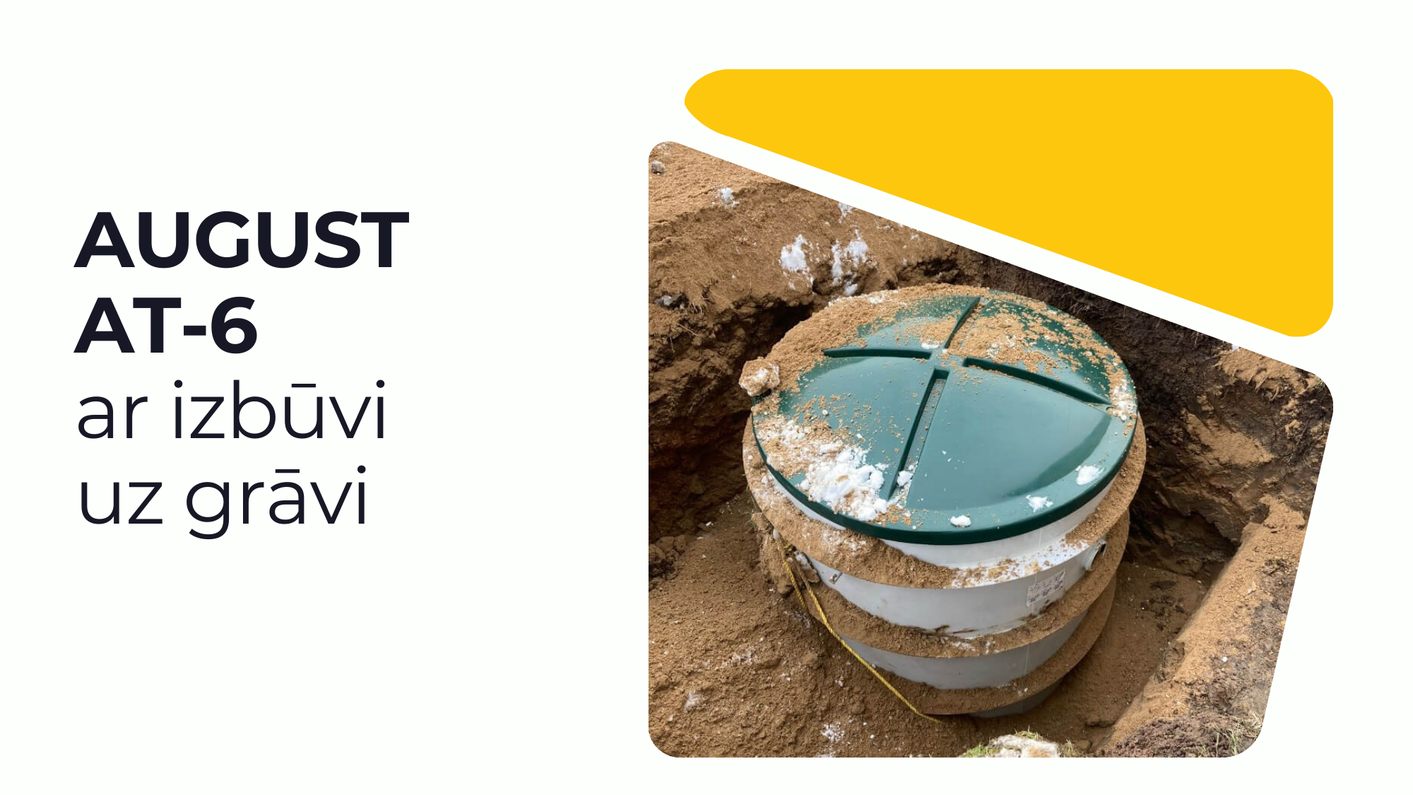 AUGUST AT-6 ar izbūvi uz grāvi (1)