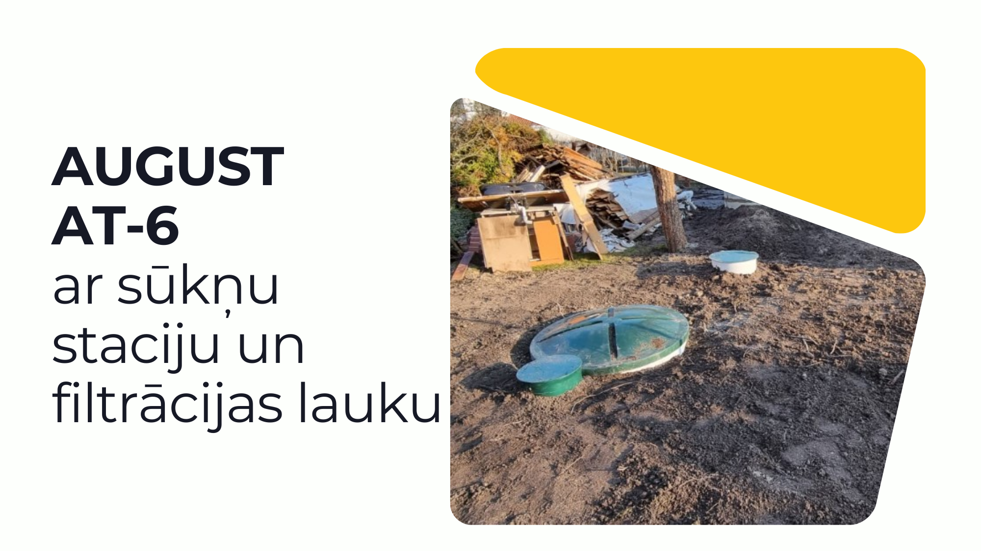 AUGUST AT-6 montāža