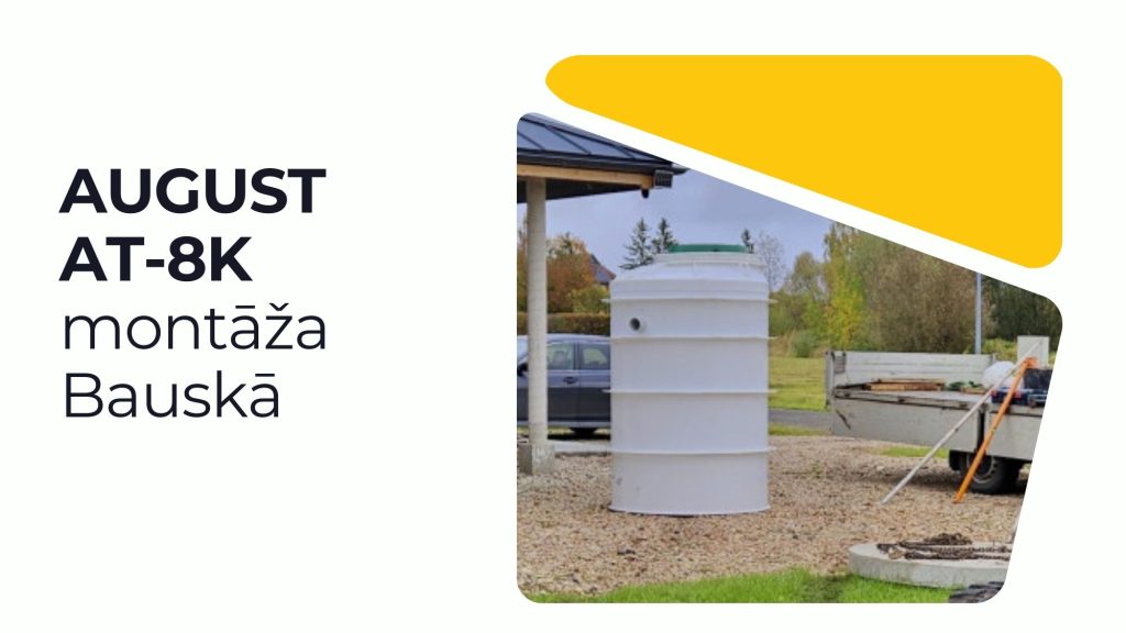 AT-8K montāža Bauskā