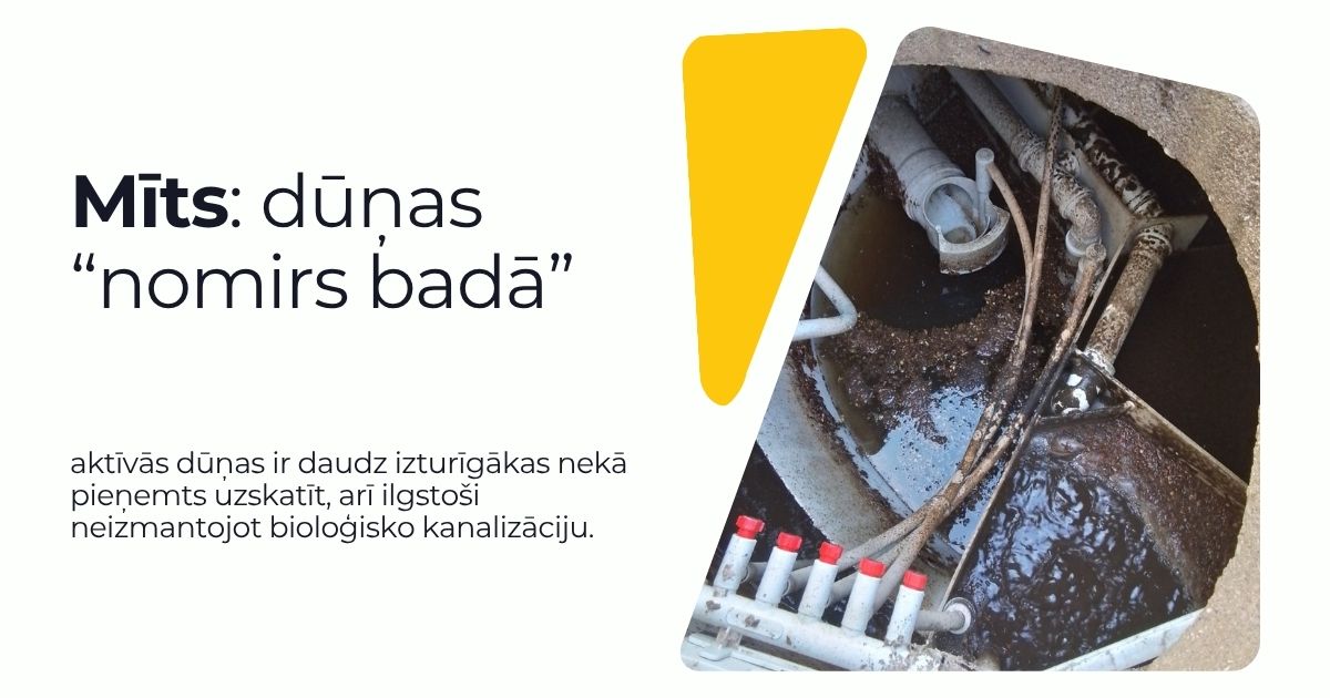 5 mīti par bioloģiskajām attīrīšanas iekārtām